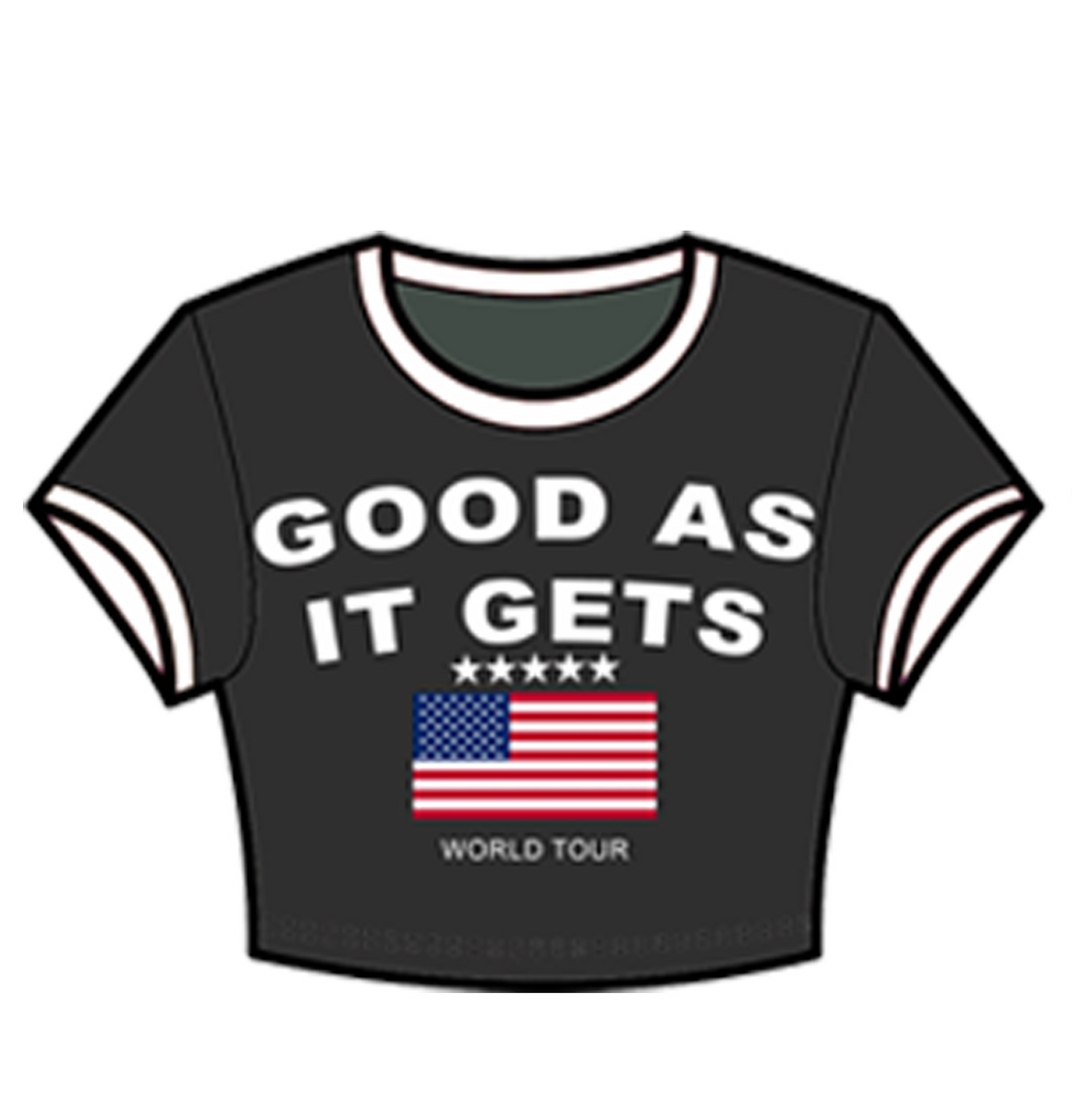 GAIG Baby Tee [BLACK]