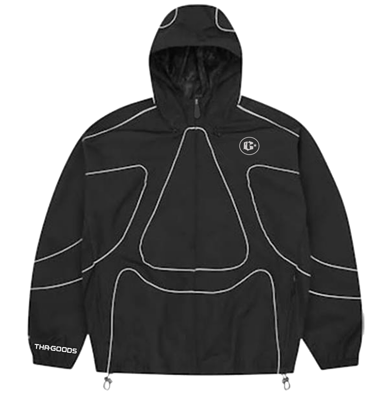 Reflective Track Jacket [BLACK]