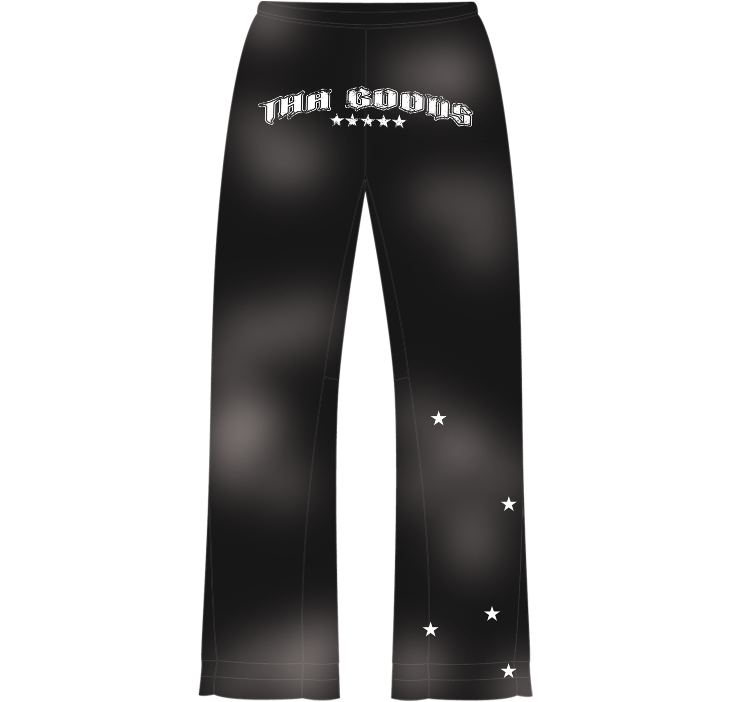 Red Sun Washed Flare Sweatpants